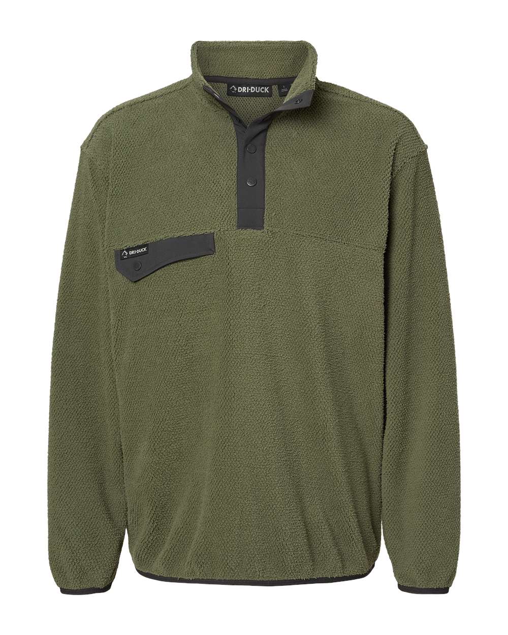 DRI DUCK Men's Brooks Sherpa Mountain Fleece. 7355 - Sage