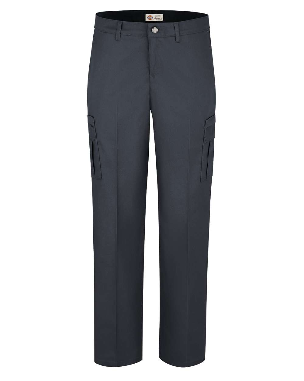 Dickies Women's Premium Cargo Pants. FW72 - Dark Charcoal