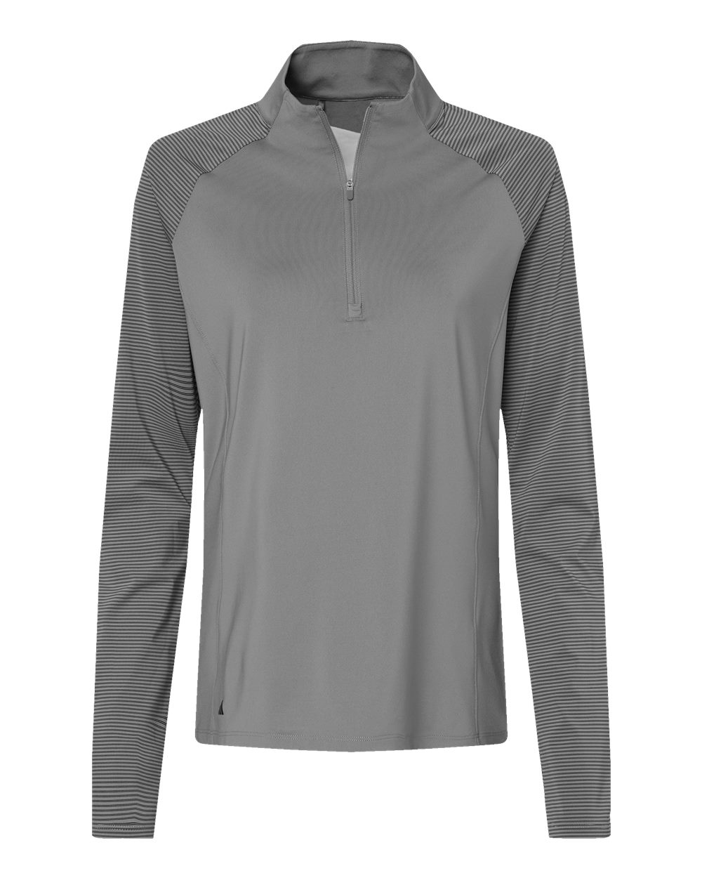 Adidas Women's Ultimate365 Lightweight Raglan Quarter-Zip Pullover. A521 - Grey Three