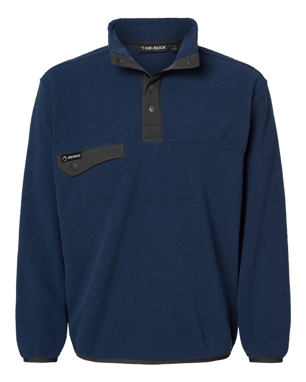 DRI DUCK Men's Brooks Sherpa Mountain Fleece. 7355 - Deep Blue