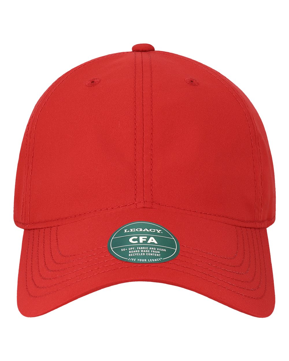 LEGACY Cool Fit Adjustable Cap. CFA - Scarlet