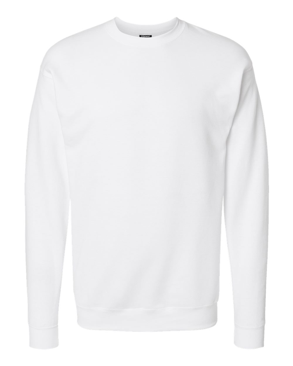 Hanes Unisex Perfect Sweats Crewneck Sweatshirt. RS160 - White