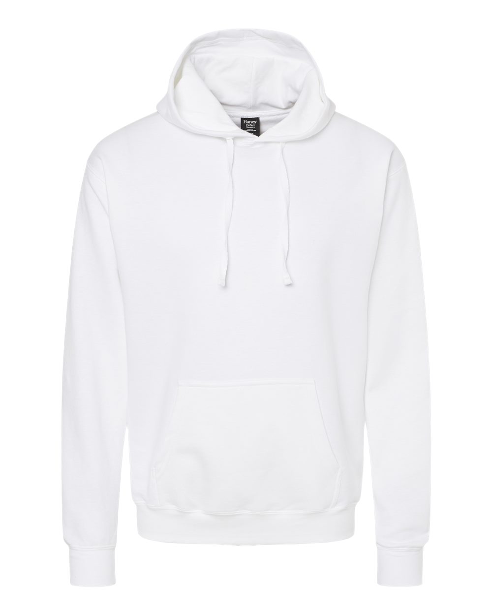 Hanes Unisex Perfect Sweats Hooded Sweatshirt. RS170 - White