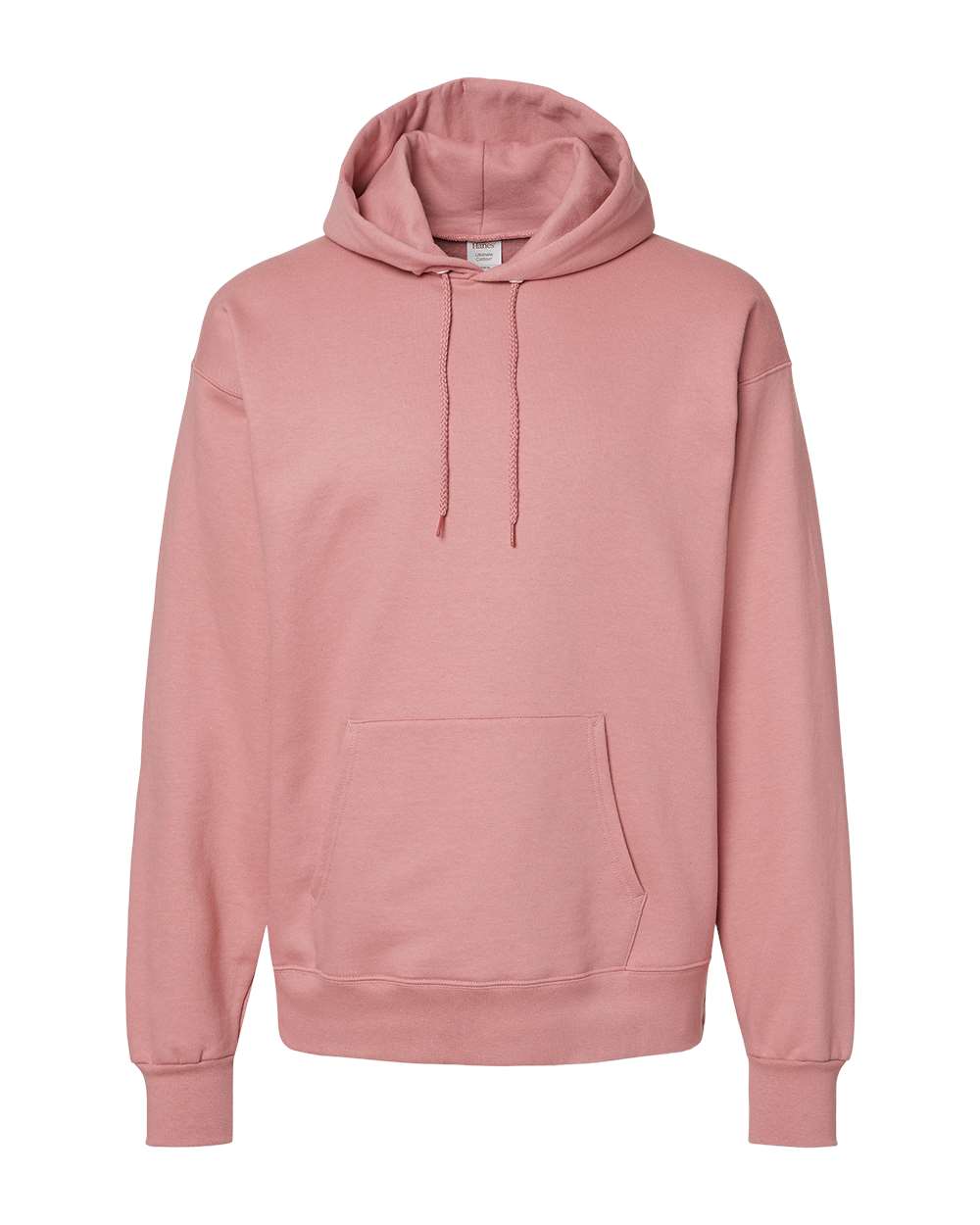 Hanes Unisex Ultimate Cotton® Hooded Sweatshirt. F170 - Mauve