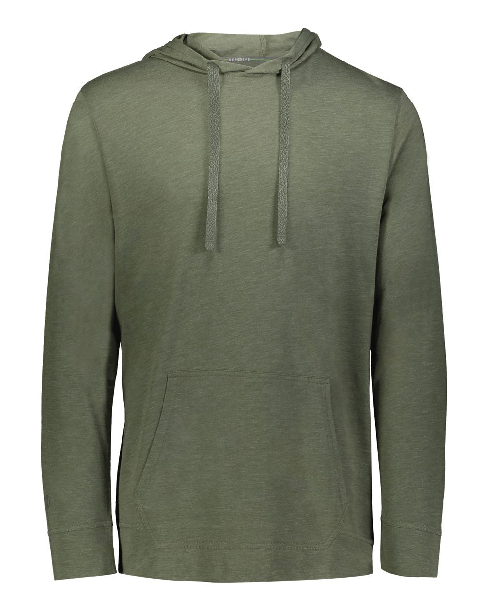 Holloway Men's Repreve® Eco Hooded Sweatshirt. 222577 - Olive Heather