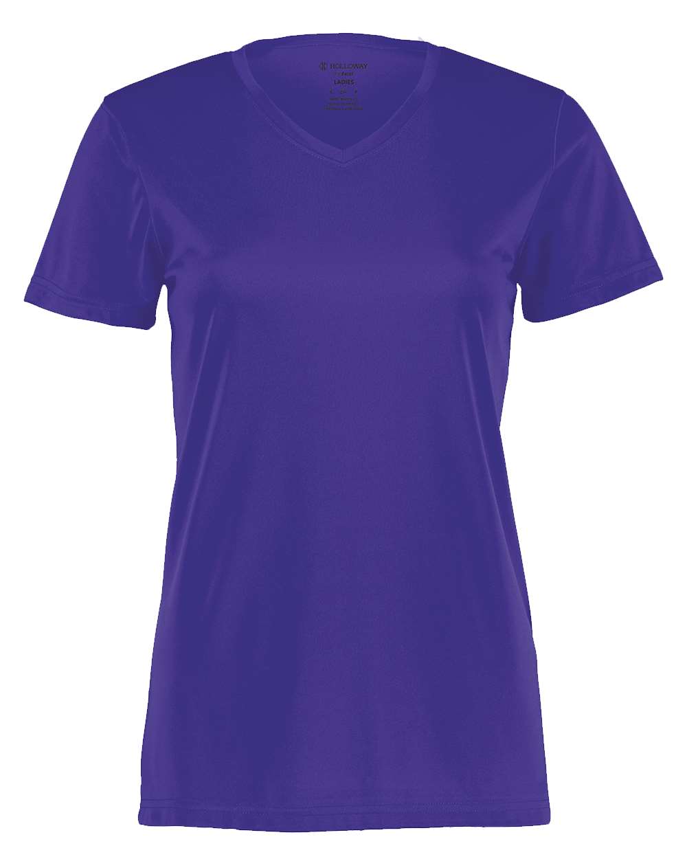 Holloway Women's Momentum V-Neck T-Shirt. 222820 - Purple
