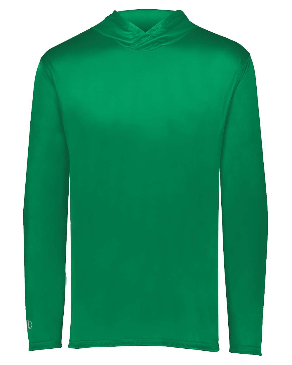 Holloway Men's Momentum Hooded Long Sleeve T-Shirt. 222830 - Kelly