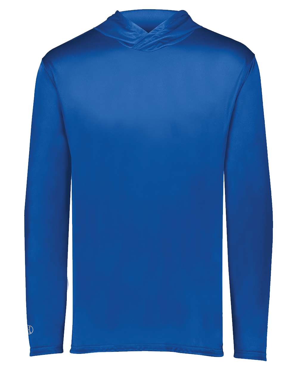 Holloway Men's Momentum Hooded Long Sleeve T-Shirt. 222830 - Royal
