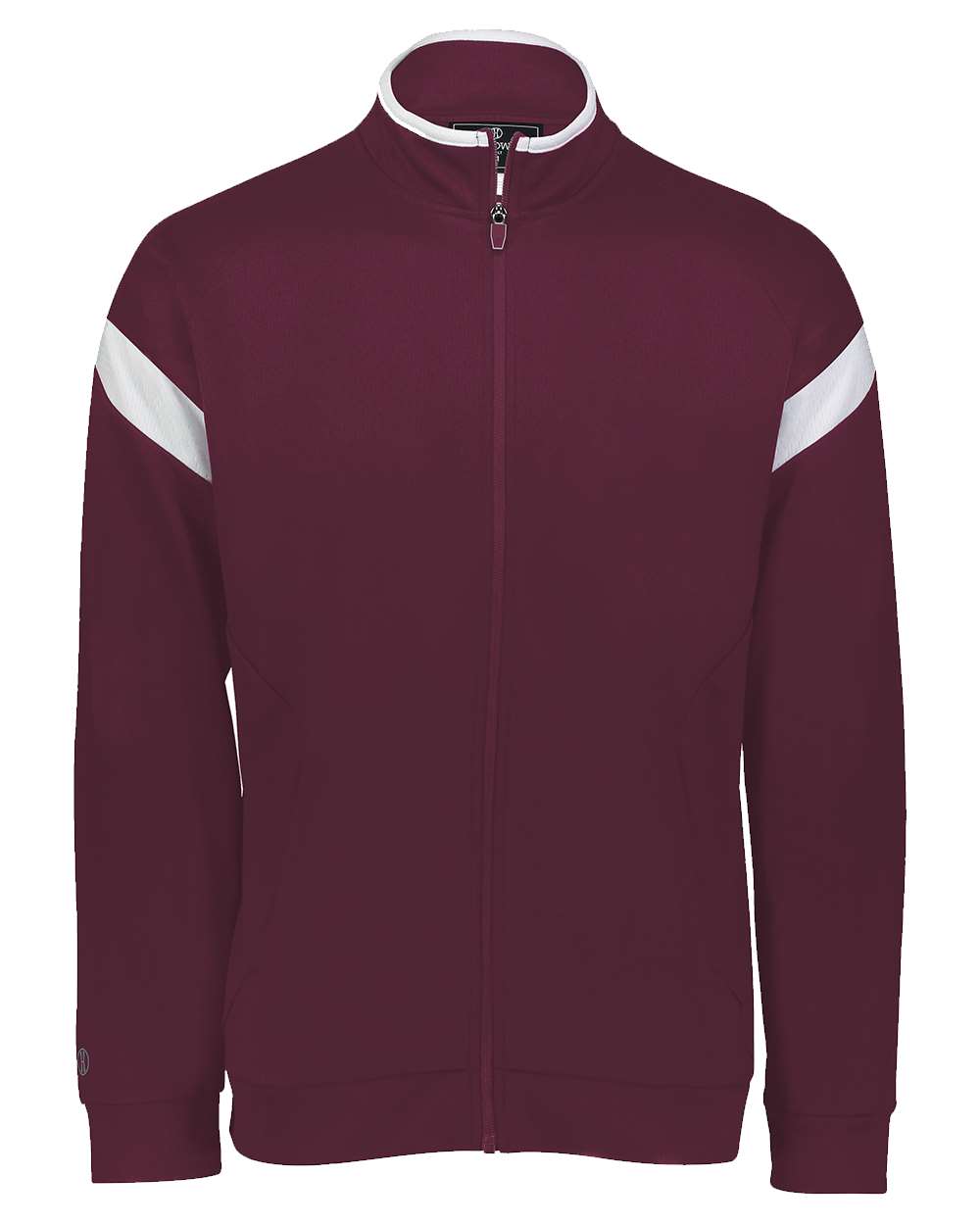 Holloway Youth Limitless Full-Zip Jacket. 229679 - Maroon/ White/ Maroon