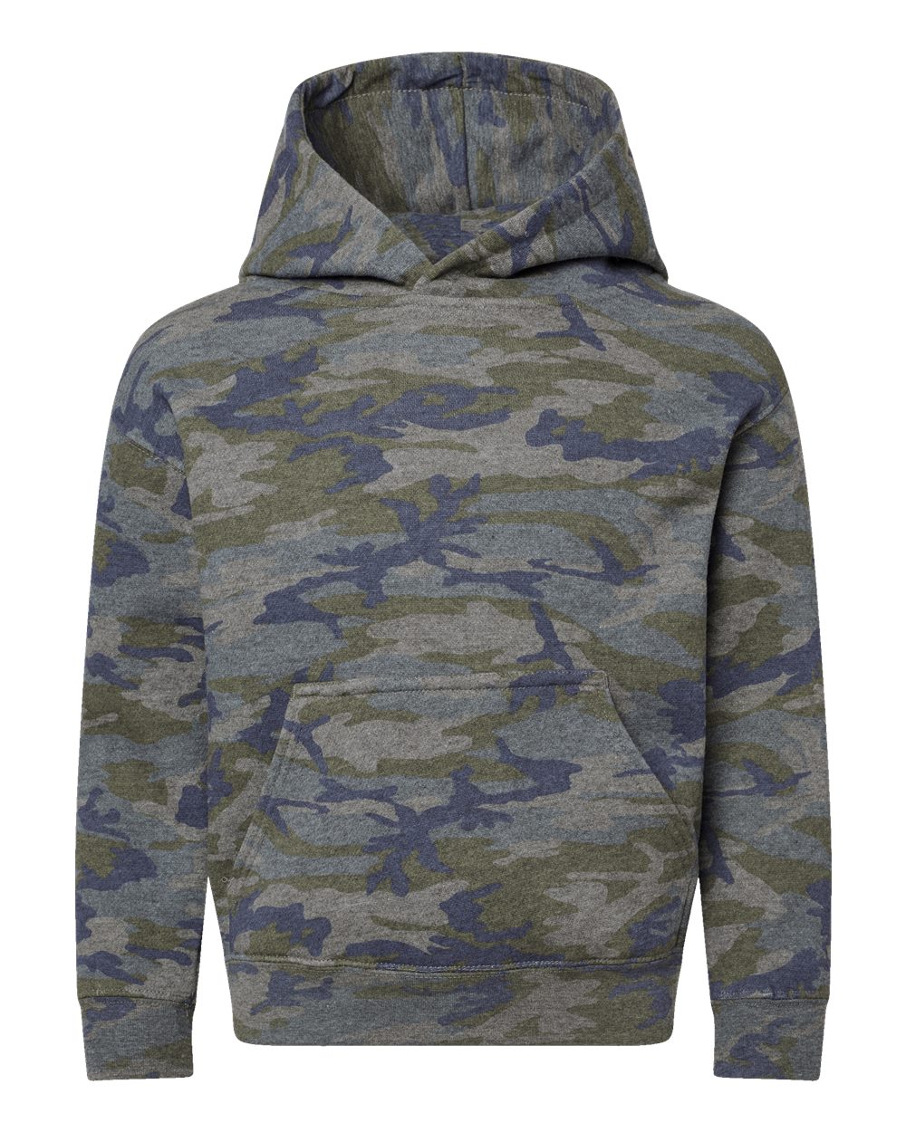LAT Youth Hoodie Sweatshirt. 2296 - Vintage Camo