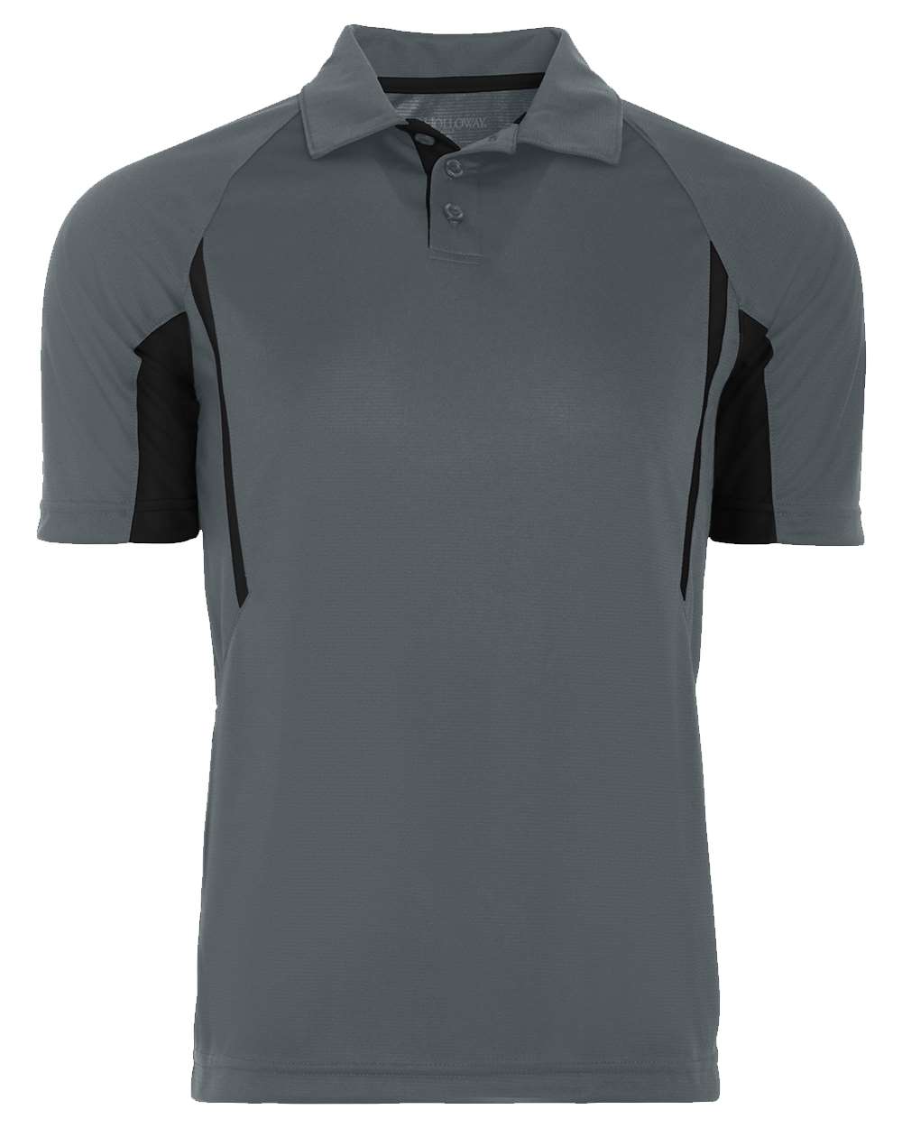 Holloway Men's Two-Tone Avenger Polo. 222530 - Graphite/ Black
