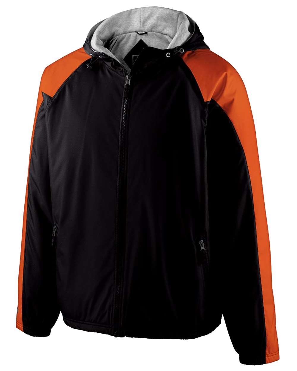 Holloway Men's Homefield Hooded Jacket. 229111 - Black/ Orange