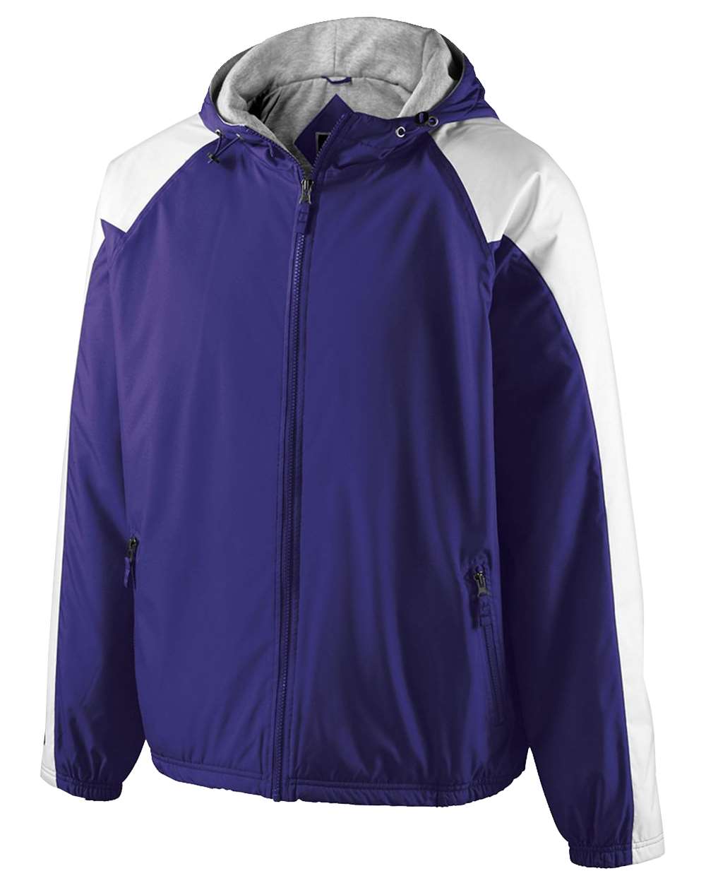 Holloway Men's Homefield Hooded Jacket. 229111 - Purple/ White