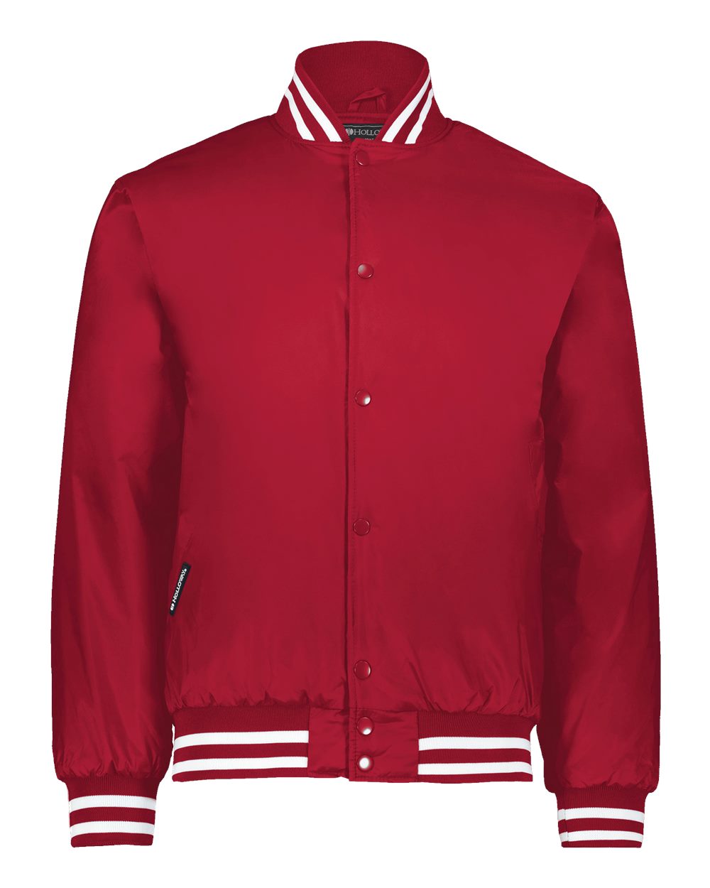 Holloway Men's Heritage Jacket. 229140 - Scarlet/ White