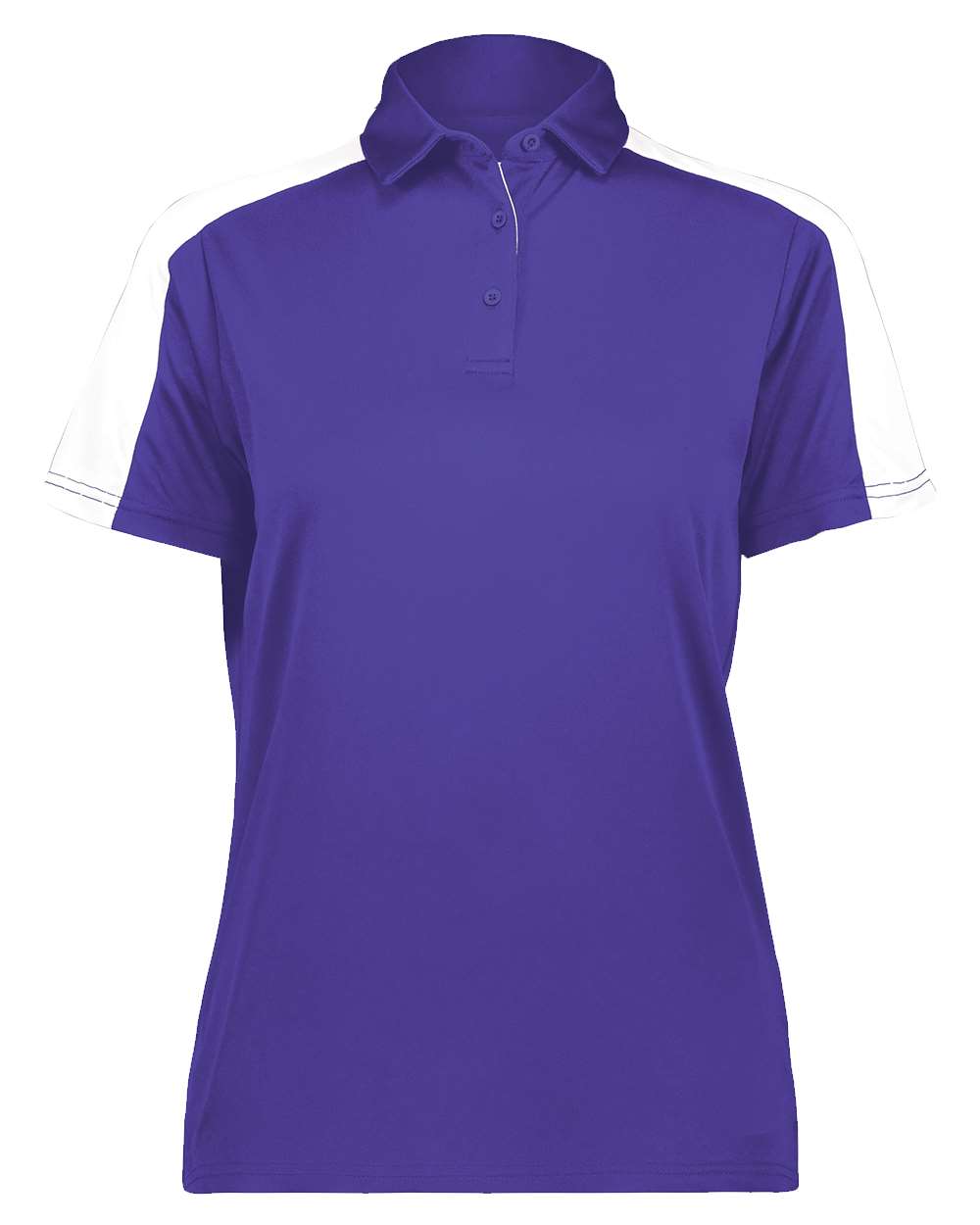 Augusta Sportswear Women's Two-Tone Vital Polo. 5029 - Purple/ White