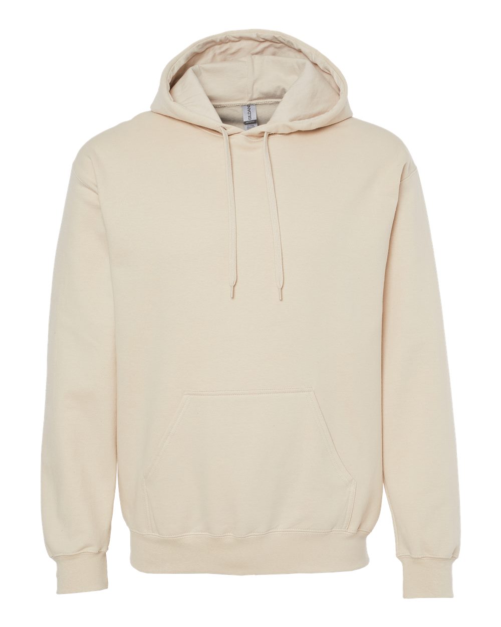 Gildan Unisex Softstyle® Midweight Hooded Sweatshirt. SF500 - Sand