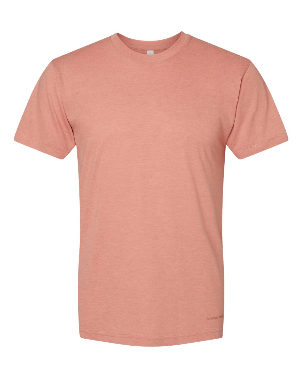 American Apparel Unisex Triblend Track Tee. TR401 - Tri-Coral