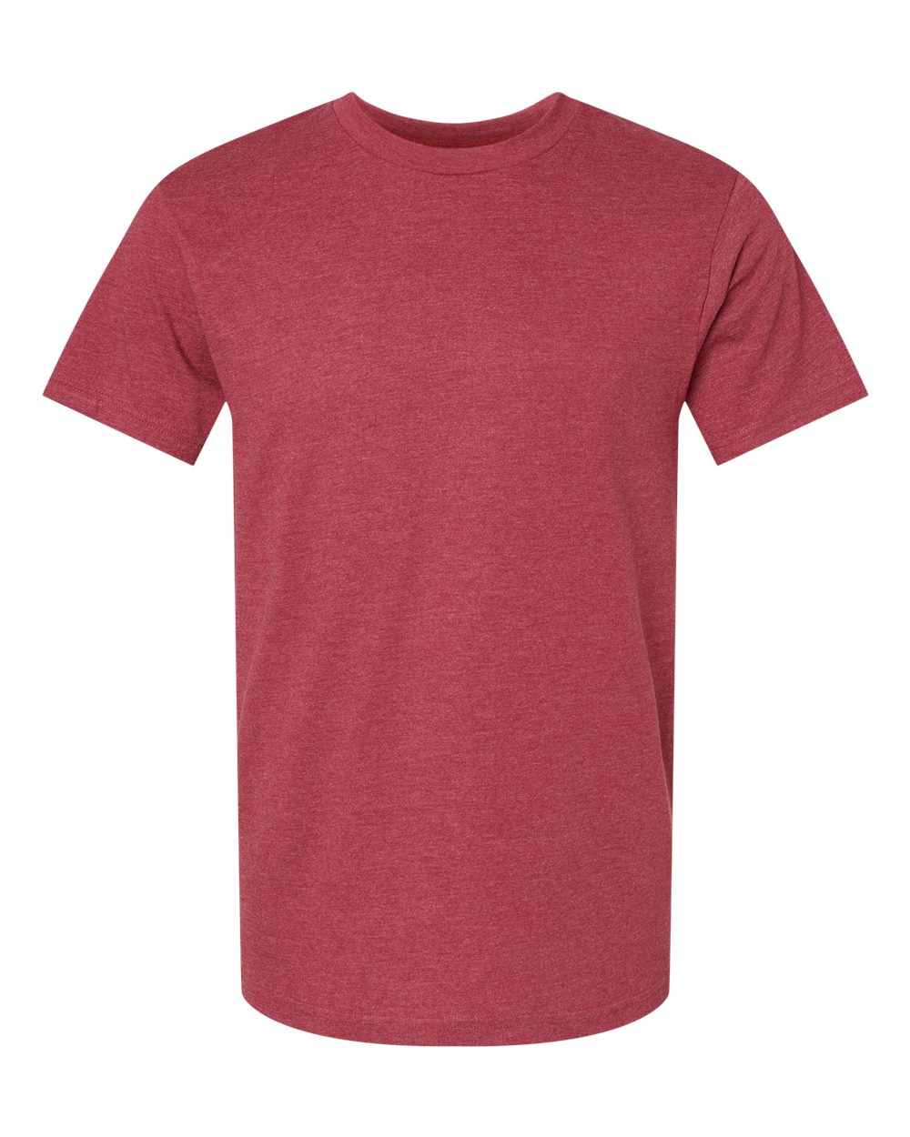 American Apparel Unisex CVC Tee. 2001CVC - Heather Cardinal