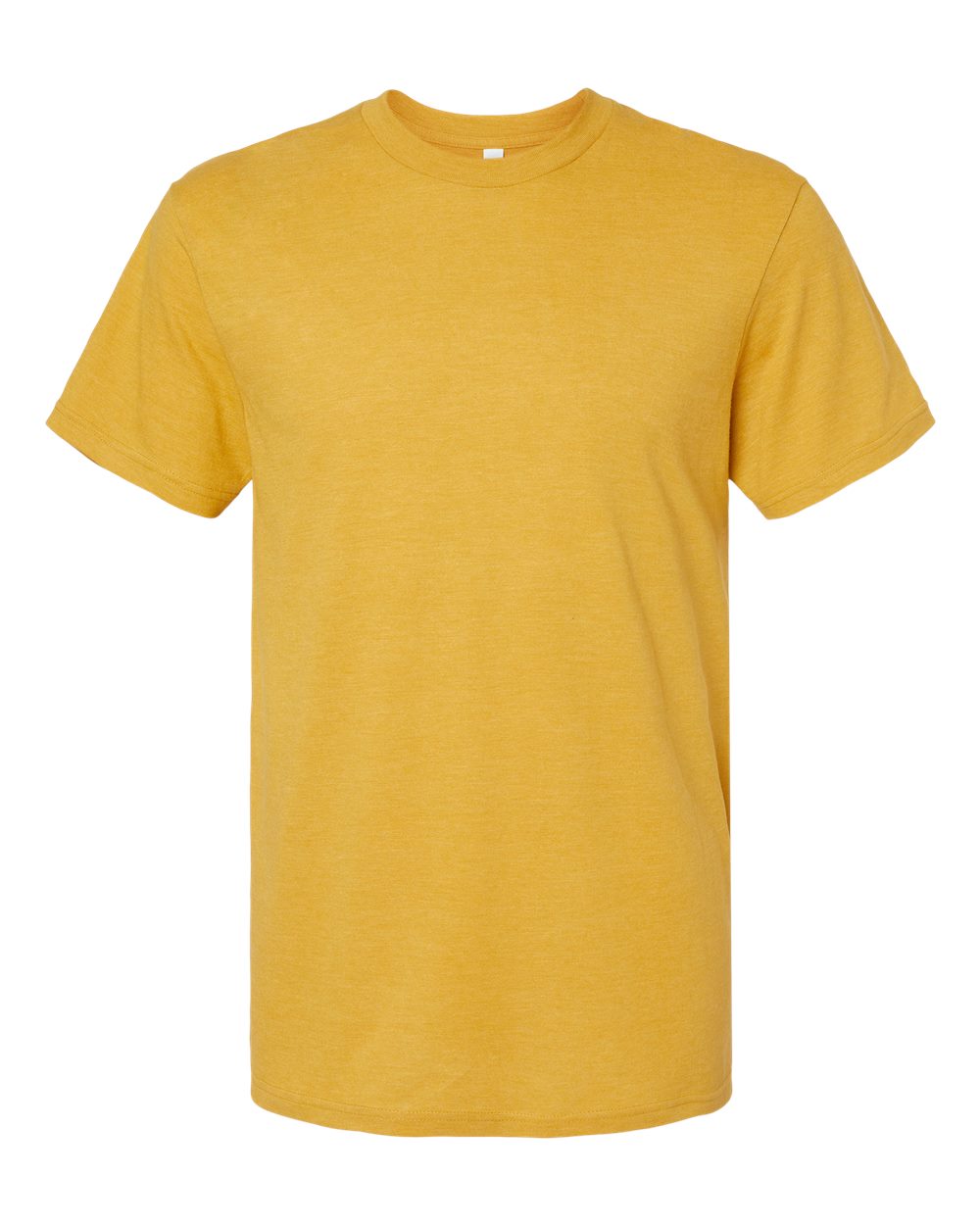 American Apparel Unisex CVC Tee. 2001CVC - Heather Mustard