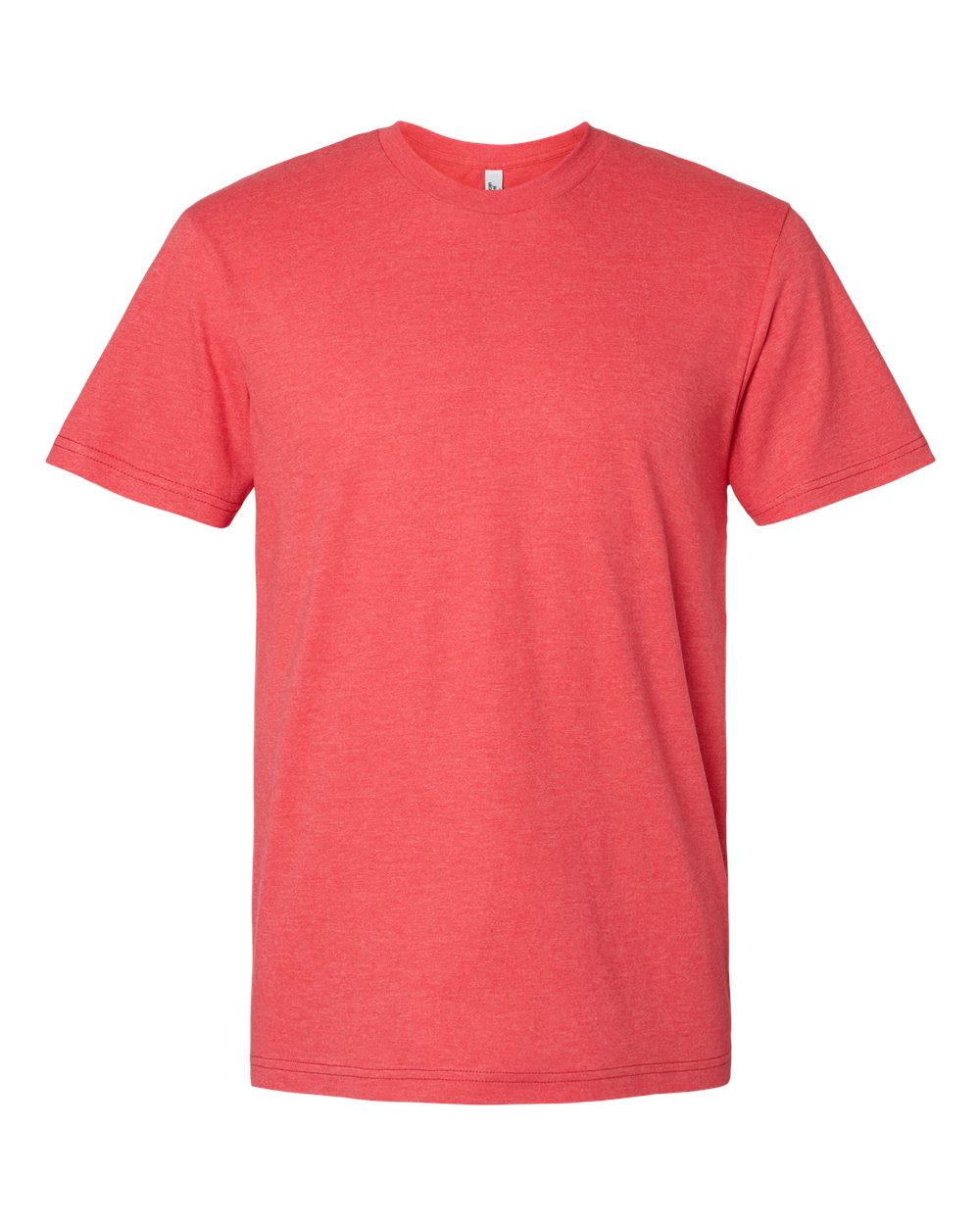 American Apparel Unisex CVC Tee. 2001CVC - Heather Red