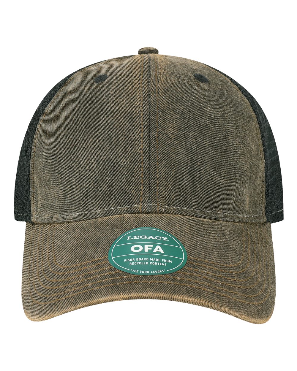 LEGACY Old Favorite Trucker Cap. OFA - Black/ Black