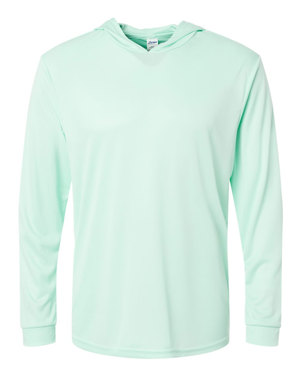 Paragon Unisex Bahama Performance Hooded Long Sleeve T-Shirt. 220 - Mint Green