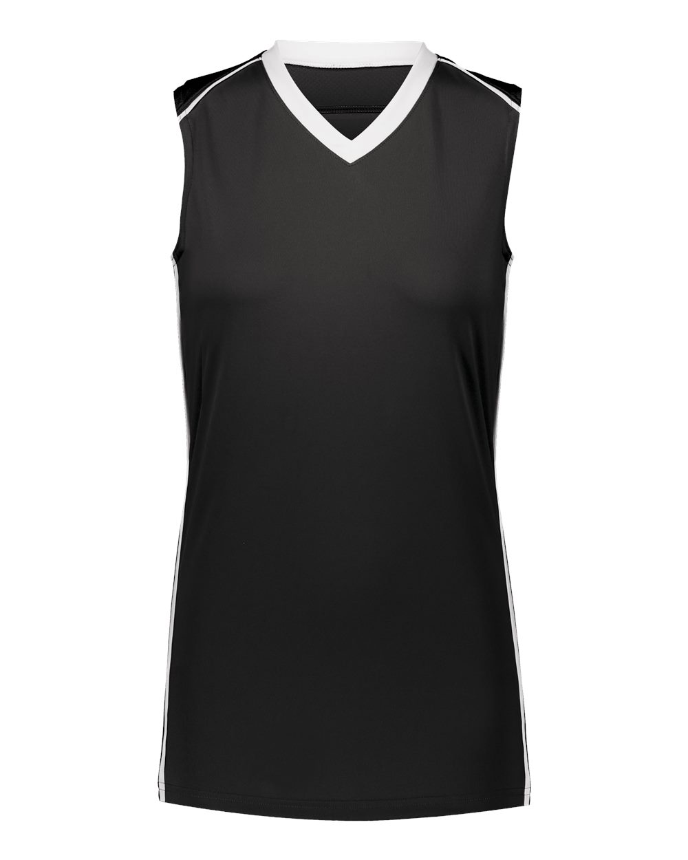 Augusta Sportswear Girls' Rover Jersey. 1688 - Black/ White