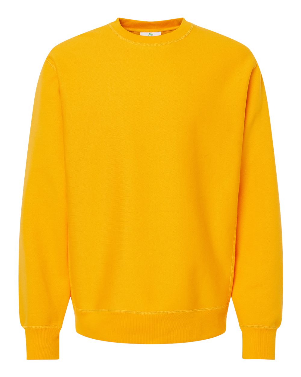 Independent Trading Co. Unisex Legend Premium Heavyweight Cross-Grain Crewneck Sweatshirt. IND5000C - Gold