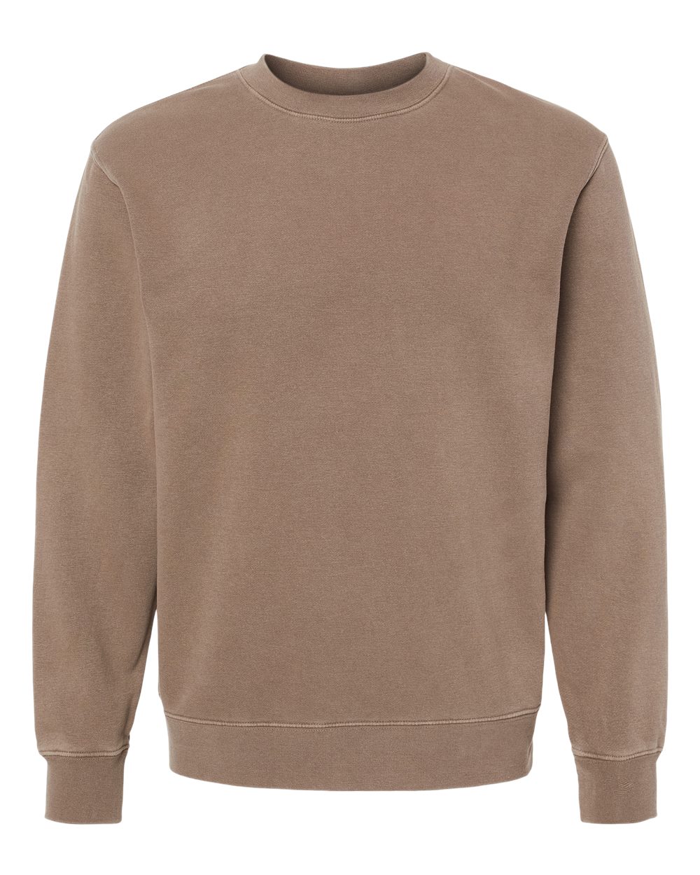 Independent Trading Co. Unisex Midweight Pigment-Dyed Crewneck Sweatshirt. PRM3500 - Pigment Clay