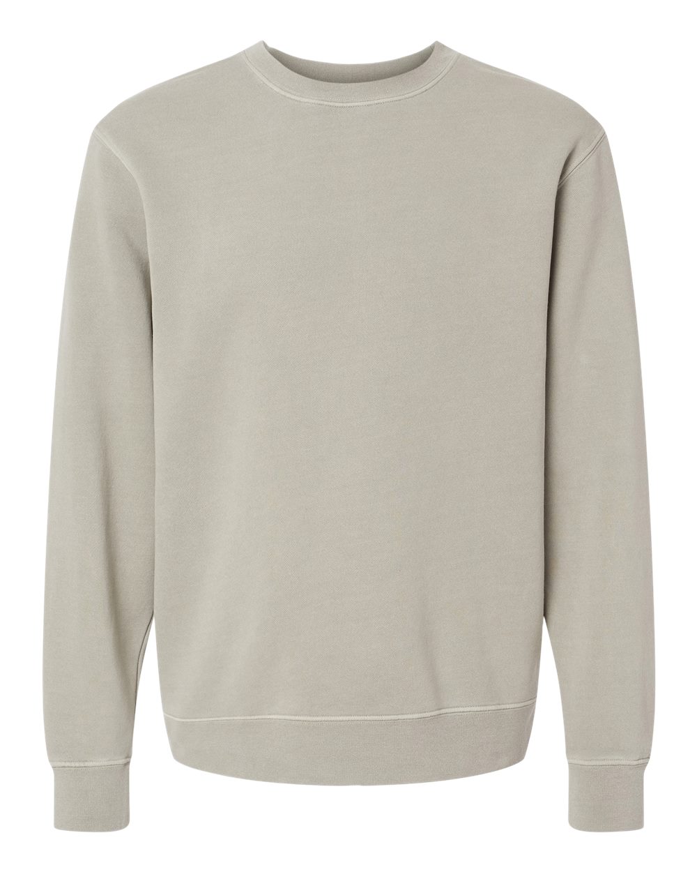 Independent Trading Co. Unisex Midweight Pigment-Dyed Crewneck Sweatshirt. PRM3500 - Pigment Cement