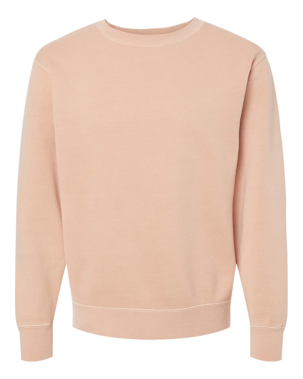 Independent Trading Co. Unisex Midweight Pigment-Dyed Crewneck Sweatshirt. PRM3500 - Pigment Dusty Pink