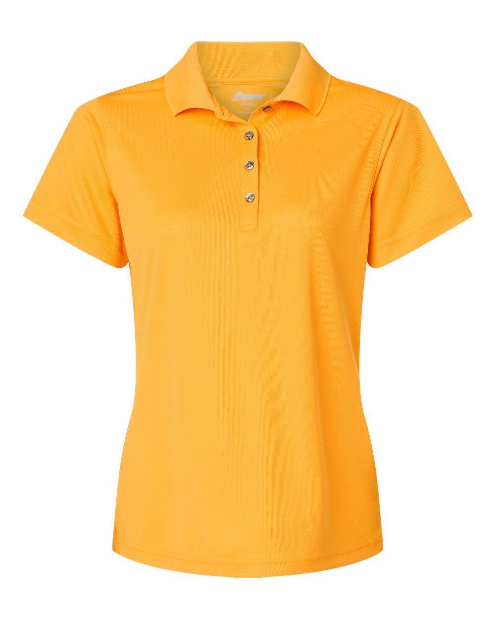 Paragon Women's Saratoga Performance Mini Mesh Polo. 104 - Gold