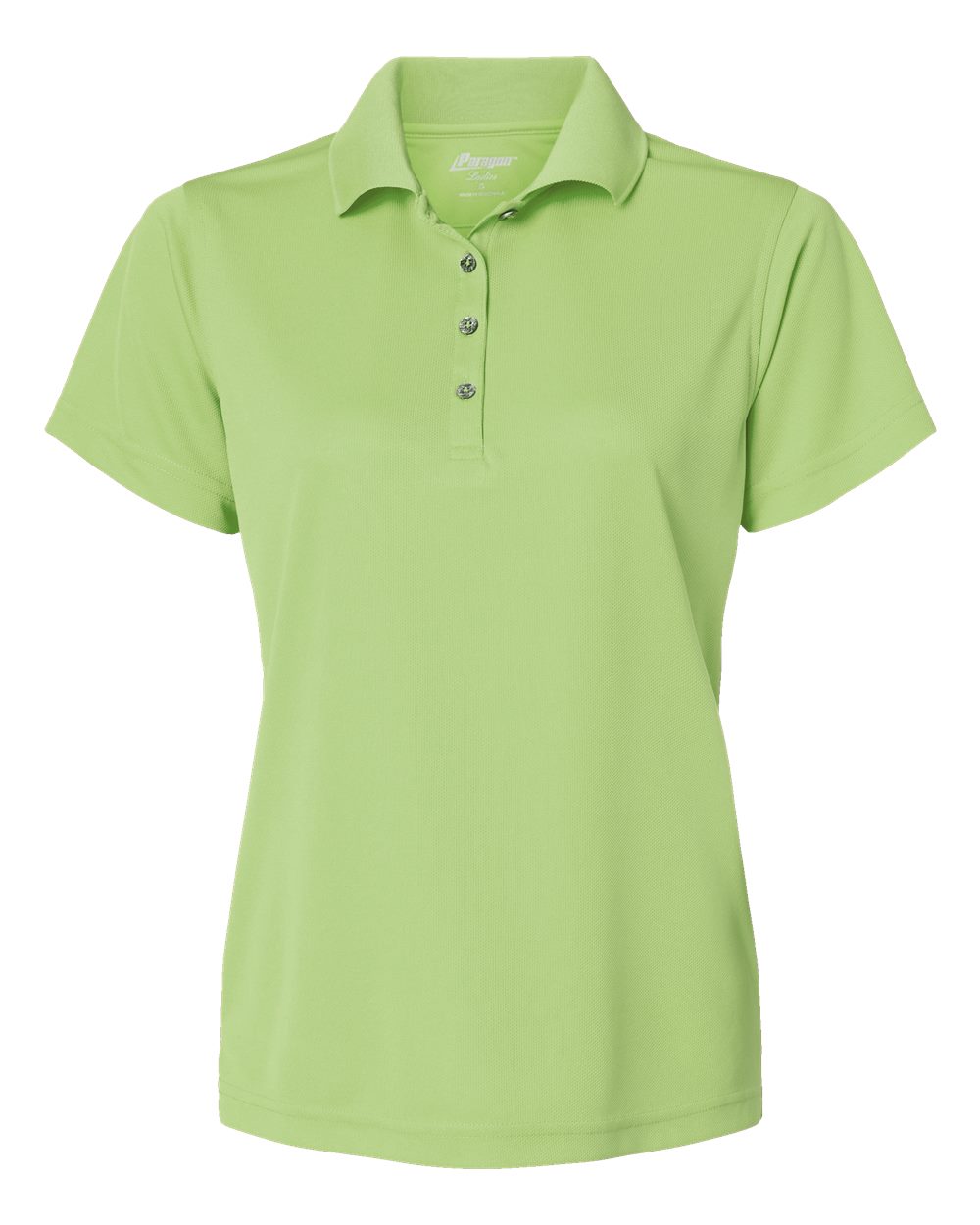 Paragon Women's Saratoga Performance Mini Mesh Polo. 104 - Kiwi