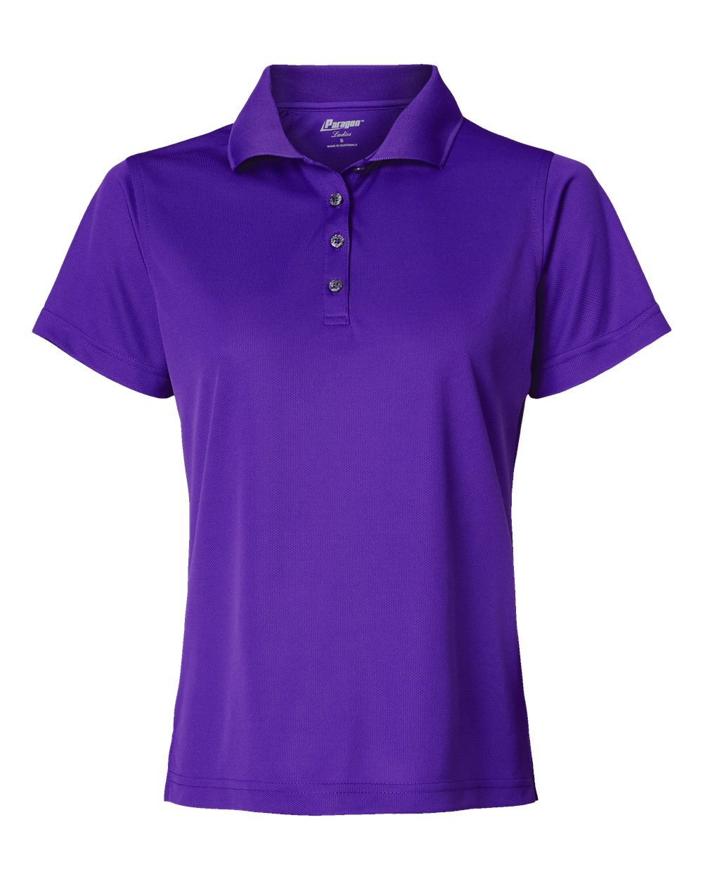 Paragon Women's Saratoga Performance Mini Mesh Polo. 104 - Purple