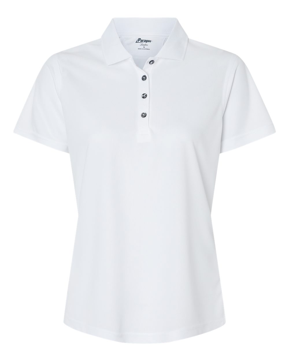 Paragon Women's Saratoga Performance Mini Mesh Polo. 104 - White