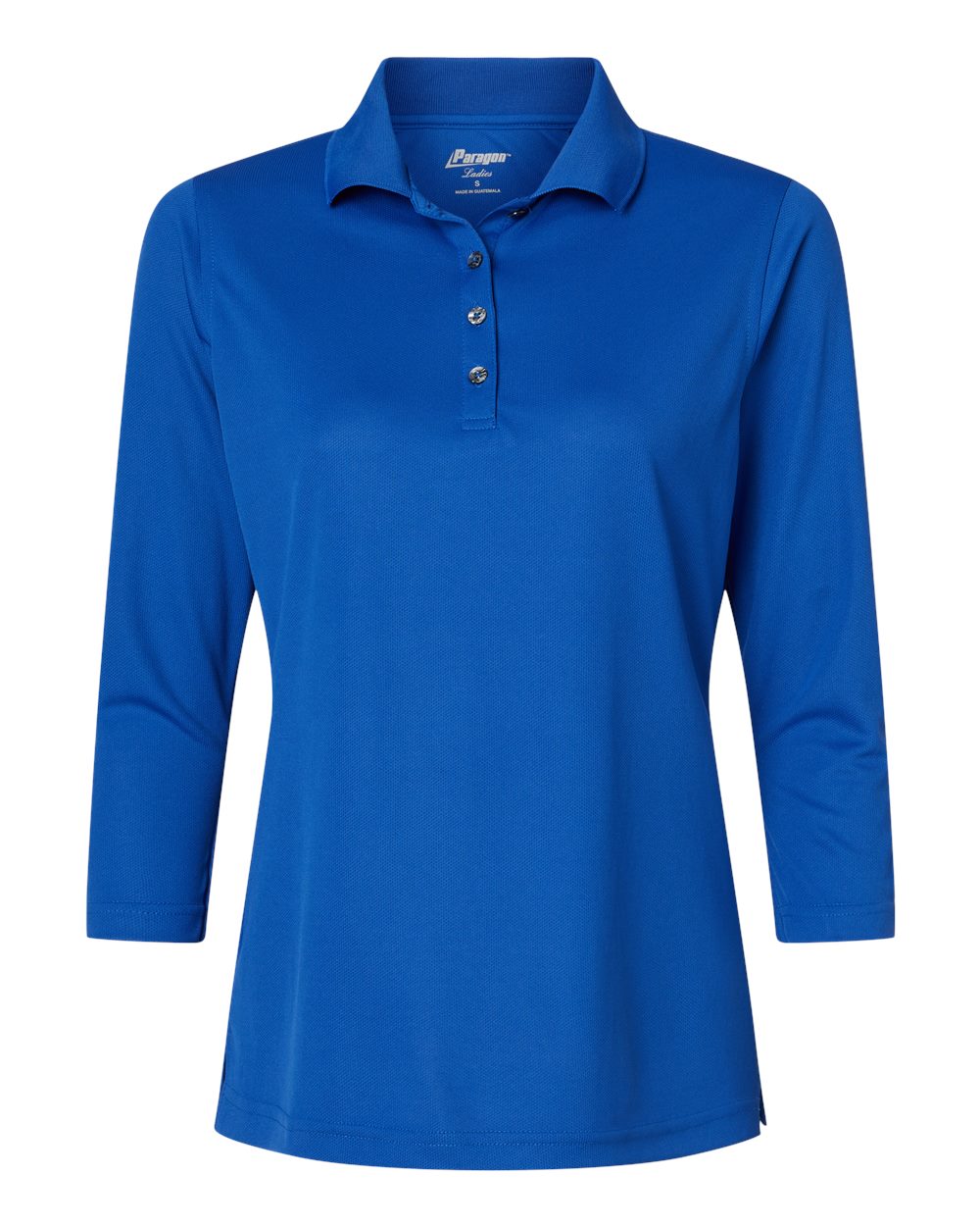 Paragon Women's Lady Palm Three-Quarter Sleeve Polo. 120 - Royal