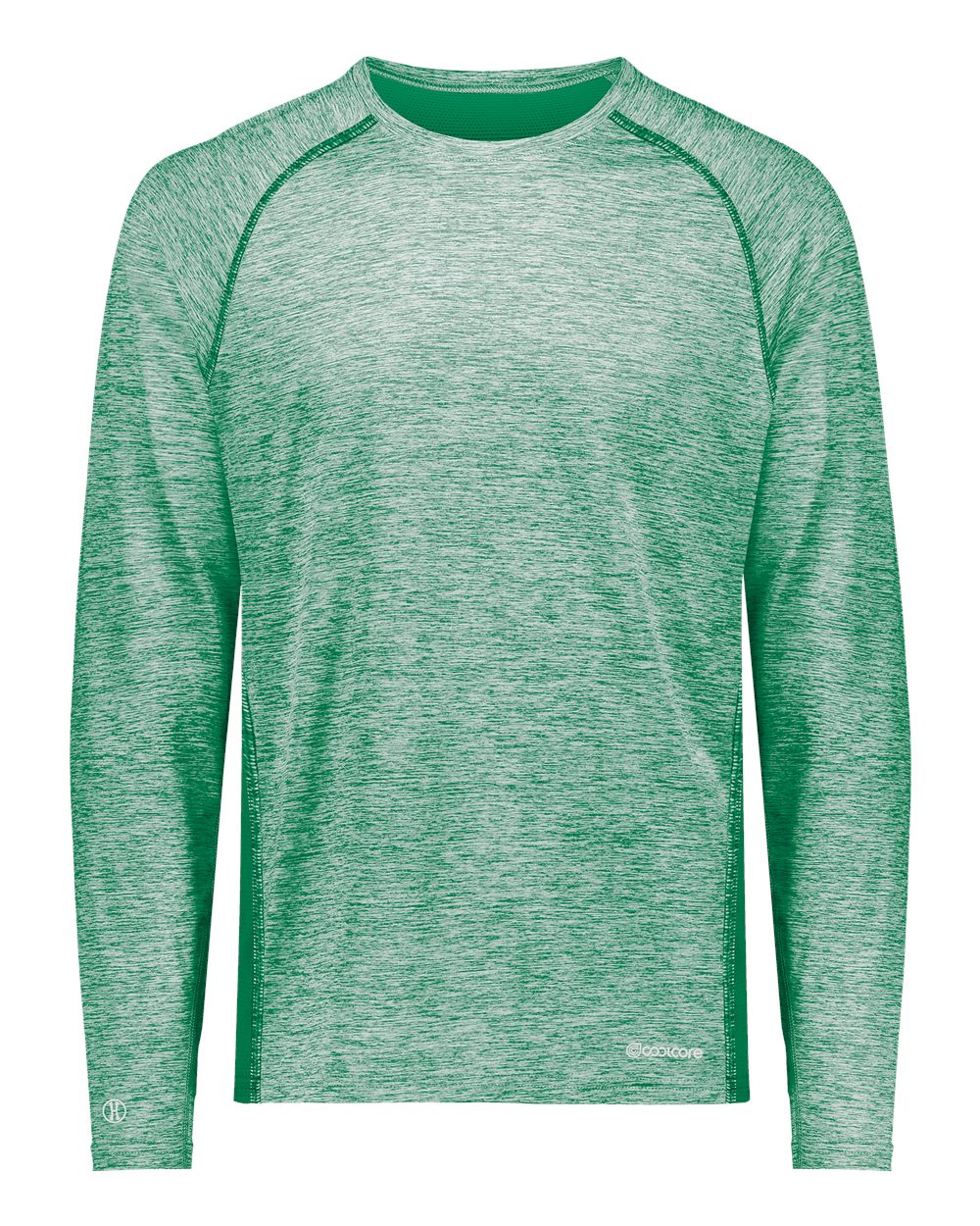 Holloway Men's Electrify CoolCore® Long Sleeve T-Shirt. 222570 - Kelly Heather