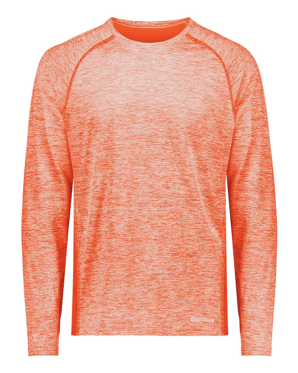 Holloway Men's Electrify CoolCore® Long Sleeve T-Shirt. 222570 - Orange Heather