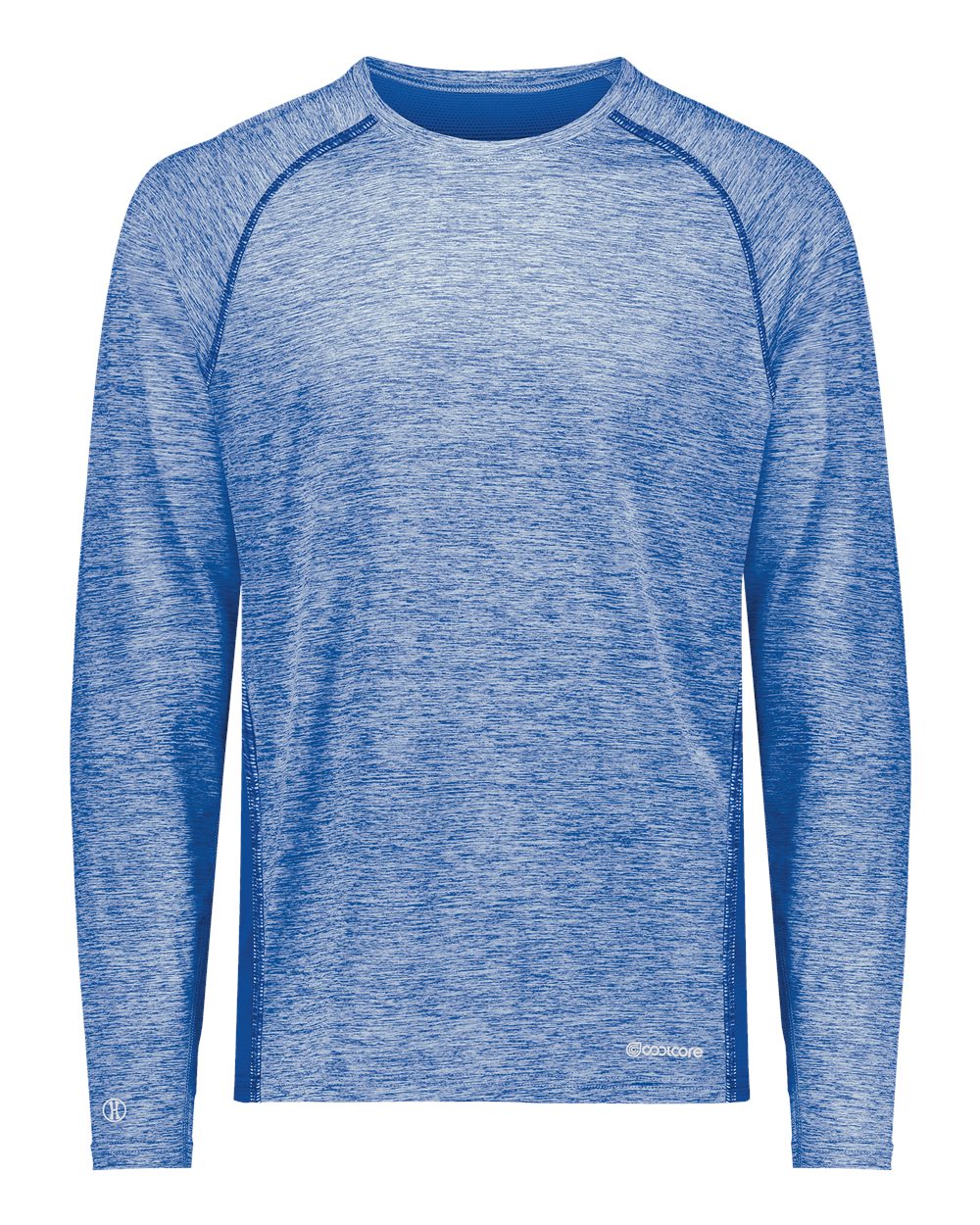 Holloway Men's Electrify CoolCore® Long Sleeve T-Shirt. 222570 - Royal Heather