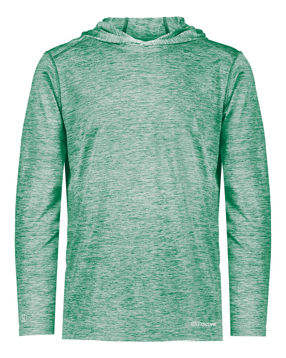 Holloway Men's Electrify CoolCore® Hooded Sweatshirt. 222589 - Kelly Heather