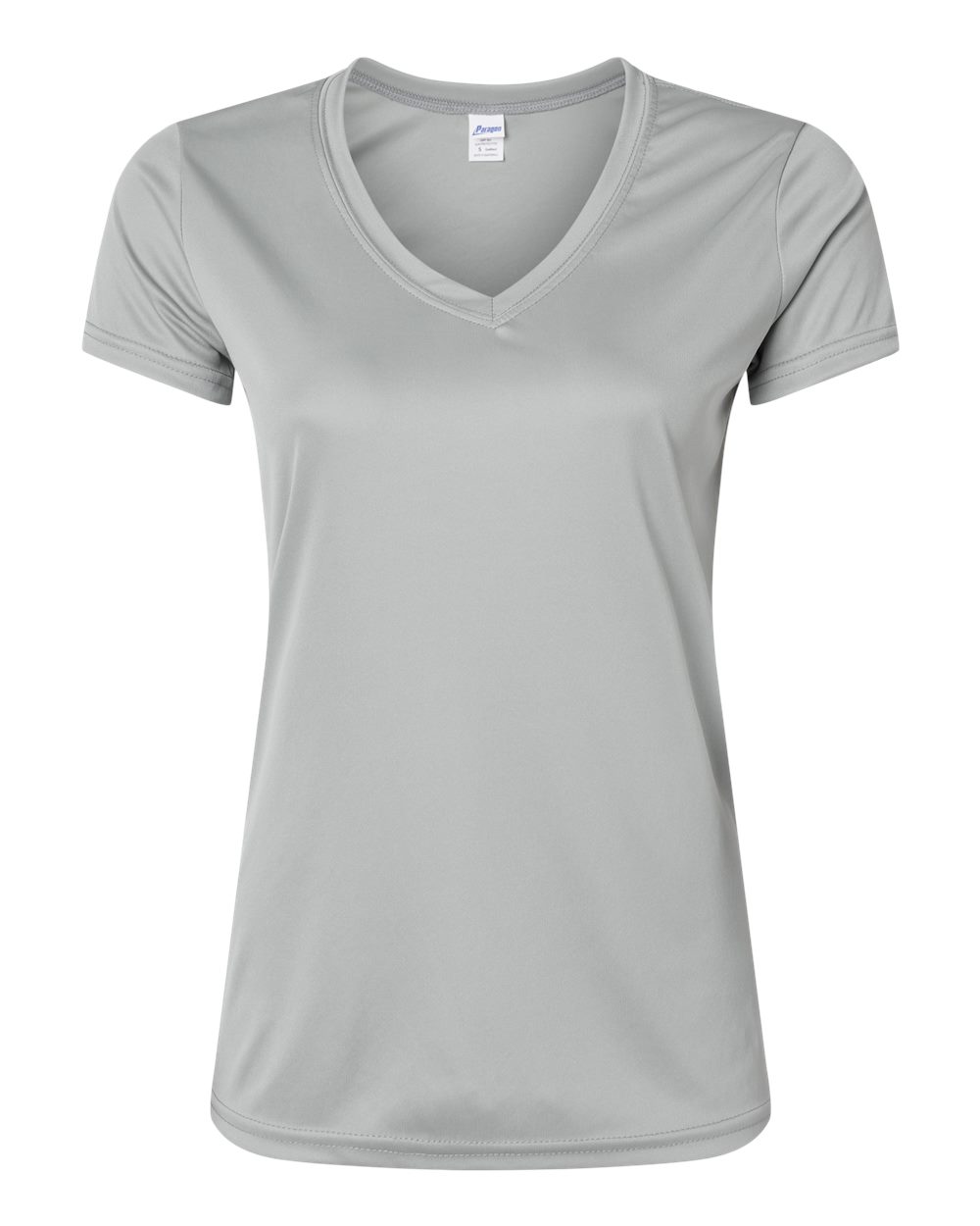 Paragon Women's Vera V-Neck T-Shirt. 203 - Medium Grey