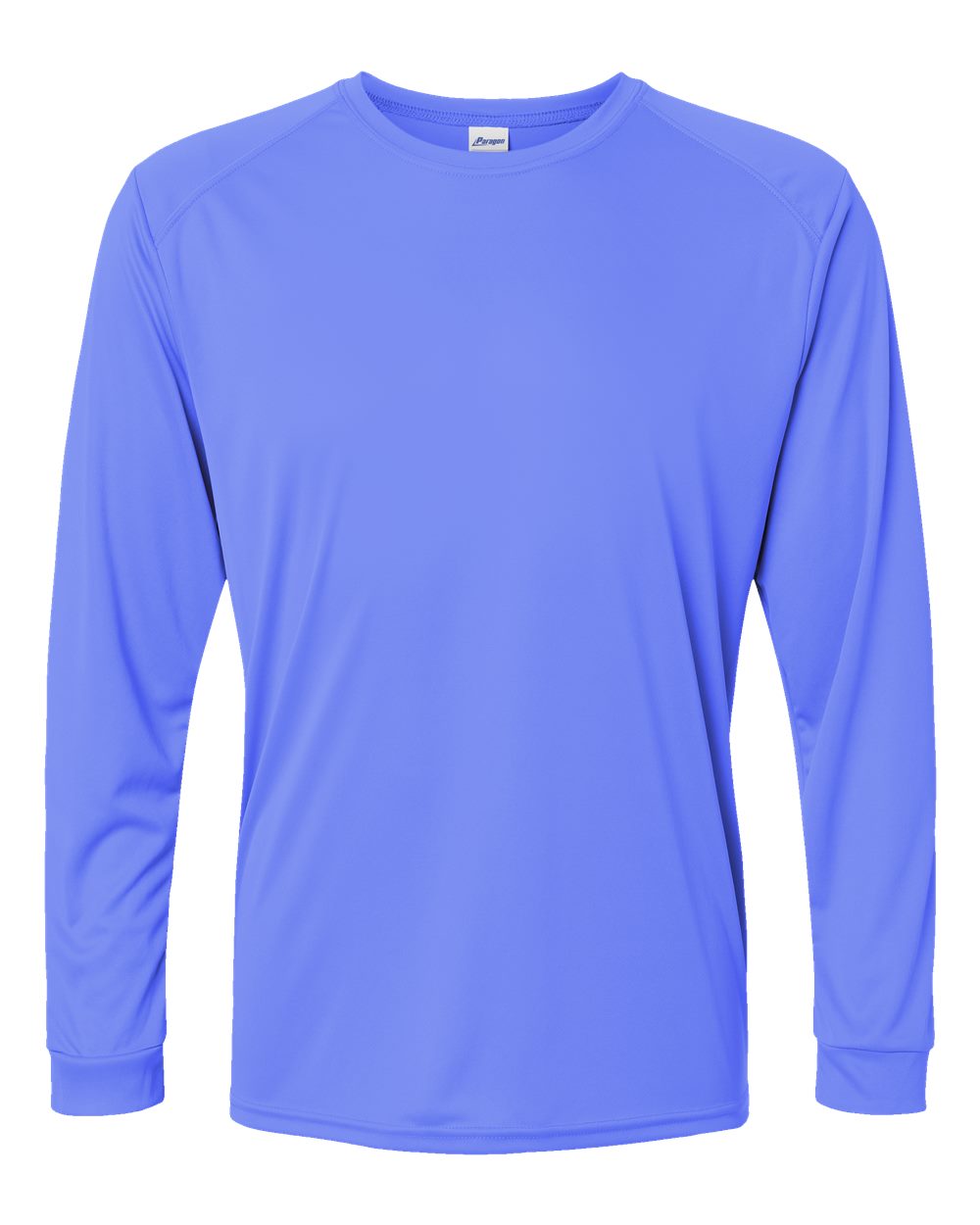 Paragon Unisex Long Islander Performance Long Sleeve T-Shirt. 210 - Bimini Blue
