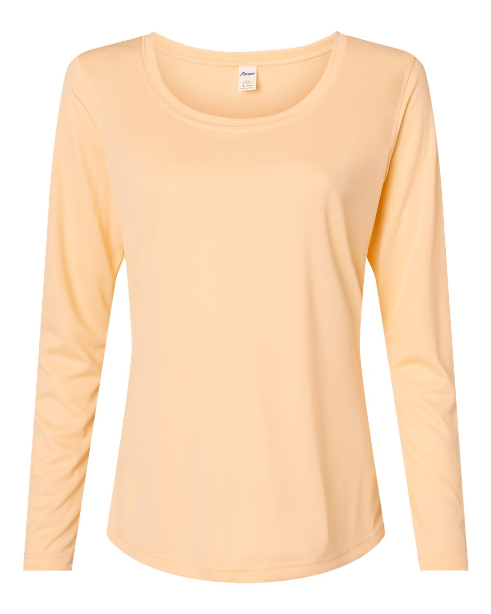 Paragon Women's Long Islander Performance Long Sleeve T-Shirt. 214 - Peach