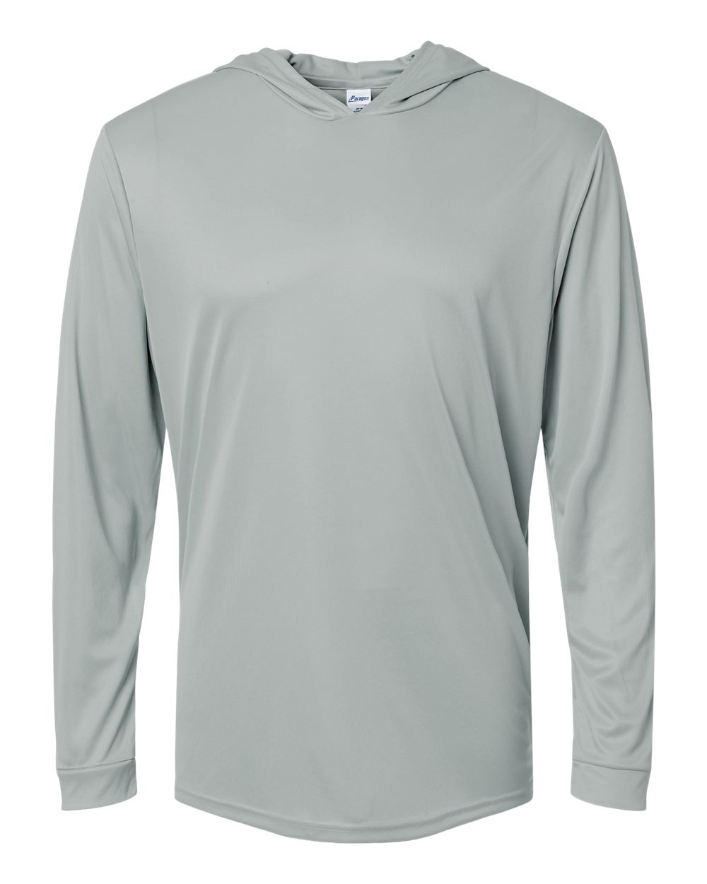 Paragon Unisex Bahama Performance Hooded Long Sleeve T-Shirt. 220 - Medium Grey