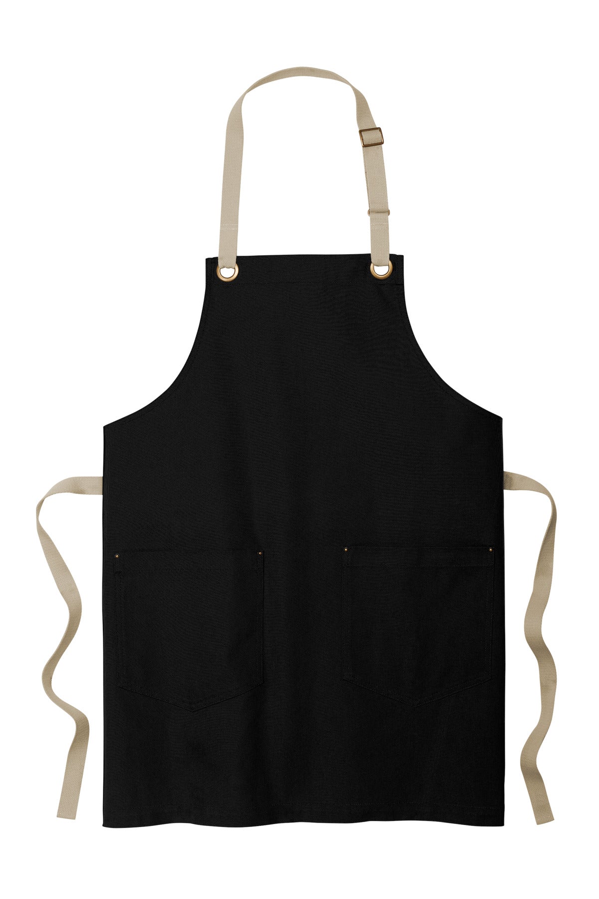 Port Authority® Canvas Full-Length Two-Pocket Apron A815