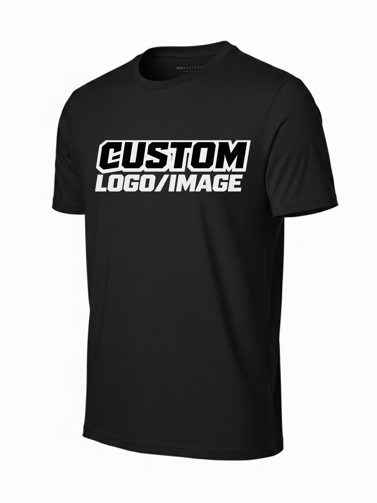 Black t-shirt, custom shirts, business uniforms, team shirts, event printing, Volumeshirts, Promo, Best Shirts Florida, 1st