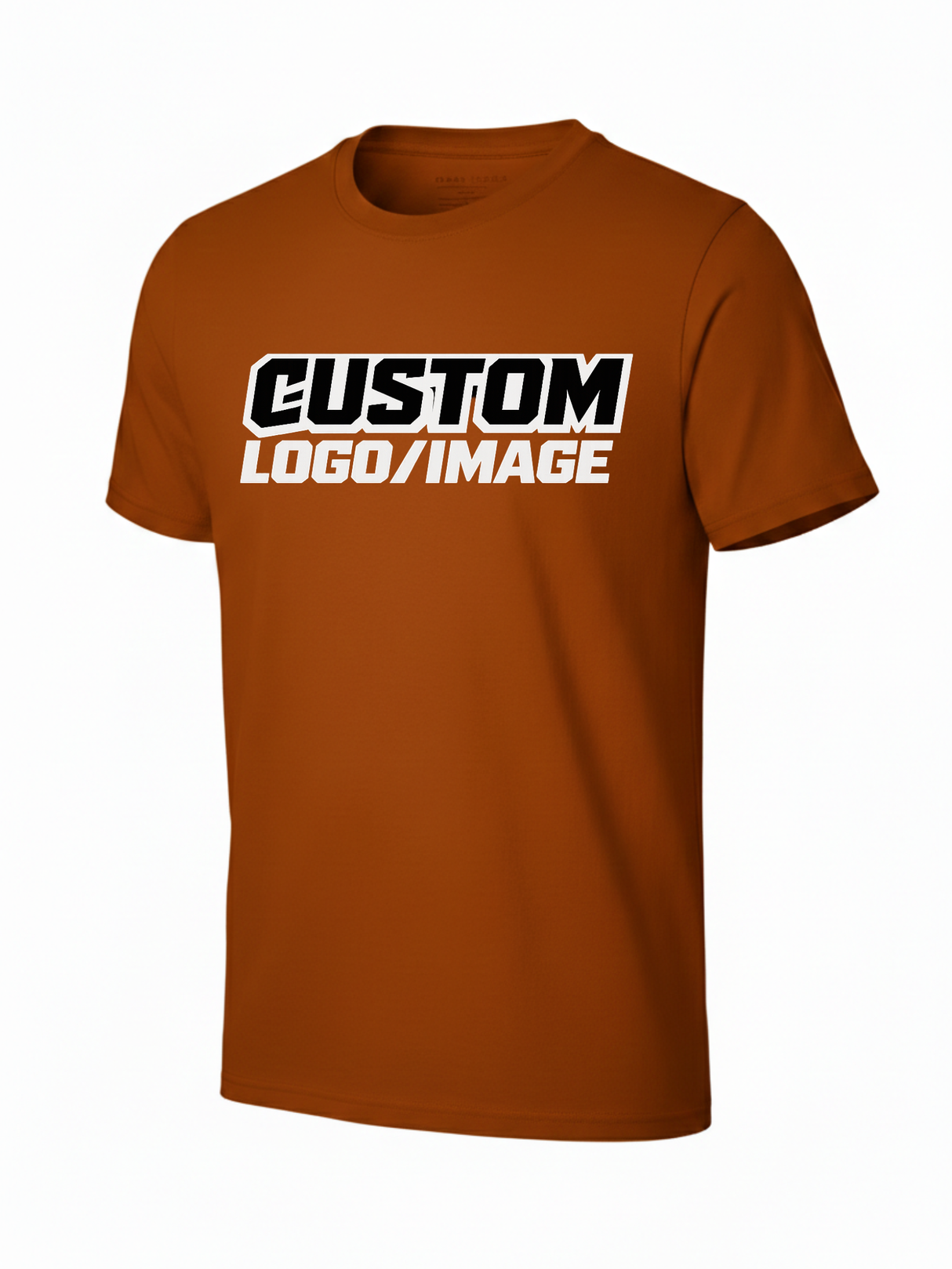 Burnt Orange t-shirt, custom shirts, business uniforms, team shirts, event printing, Volumeshirts, Promo, Best Shirts Florida, 1st