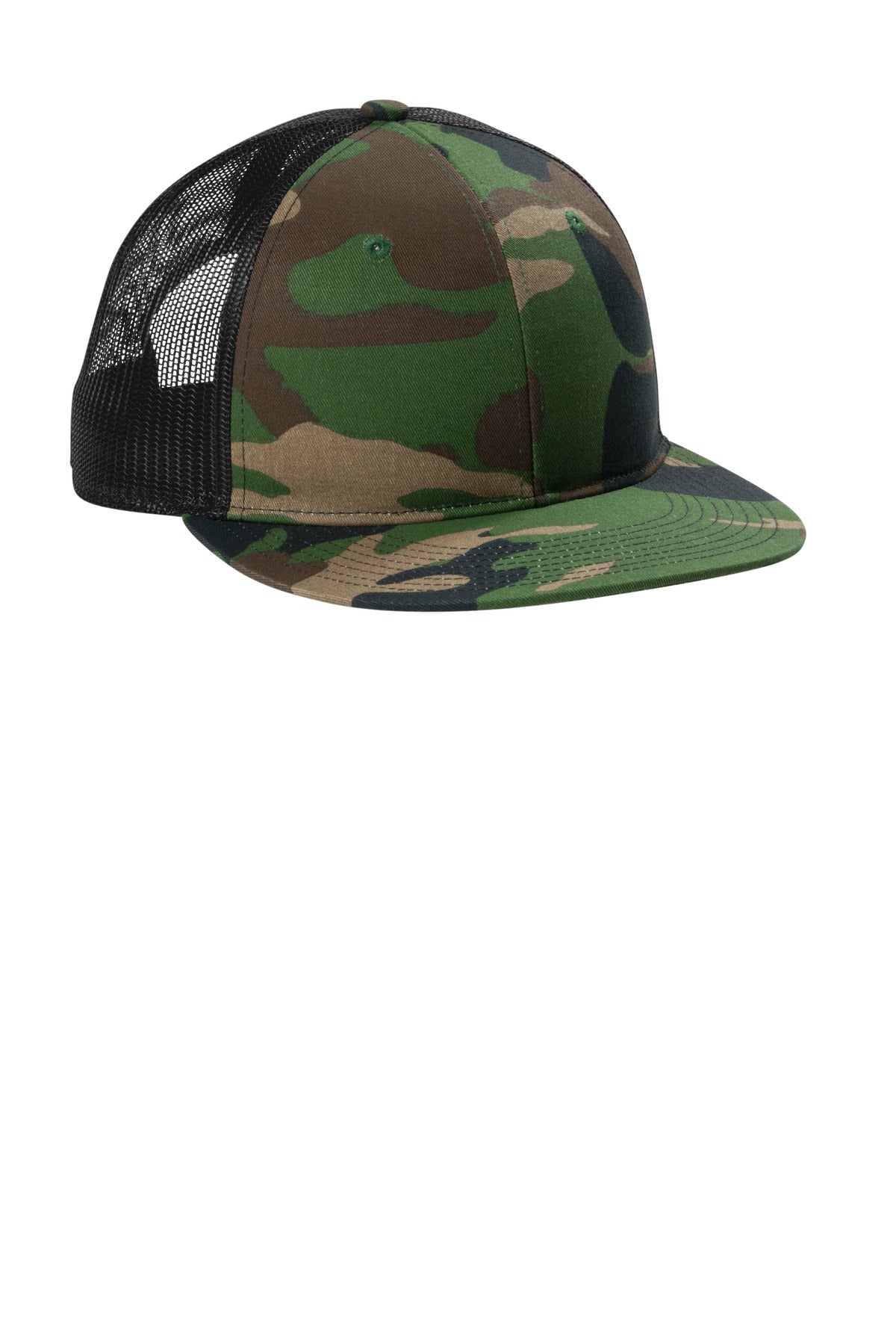 Port Authority® Snapback Flat Bill Trucker Cap C407
