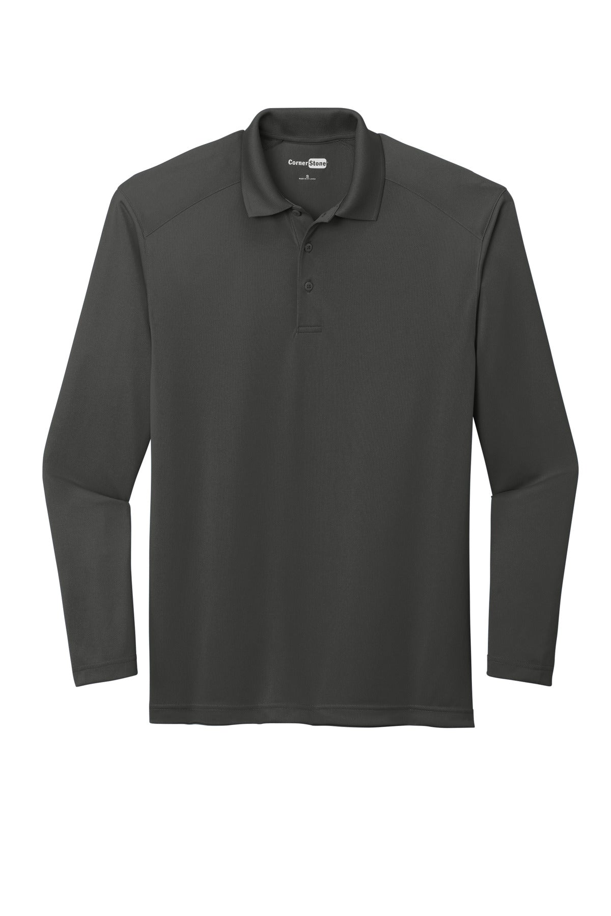 CornerStone® Select Lightweight Snag-Proof Long Sleeve Polo CS418LS