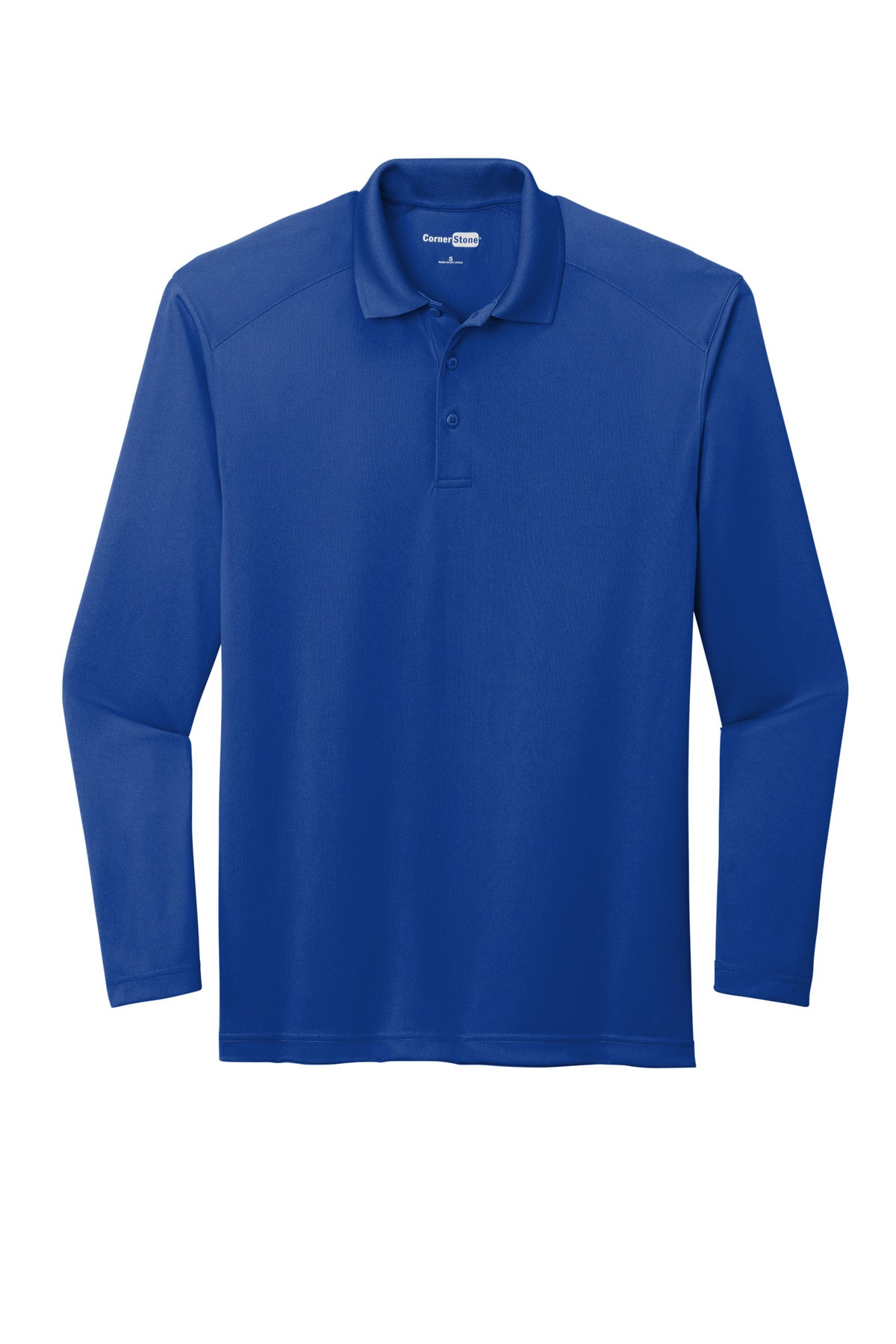 CornerStone® Select Lightweight Snag-Proof Long Sleeve Polo CS418LS
